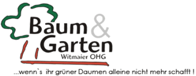 Logo: Baum & Garten Witmaier e.K.
